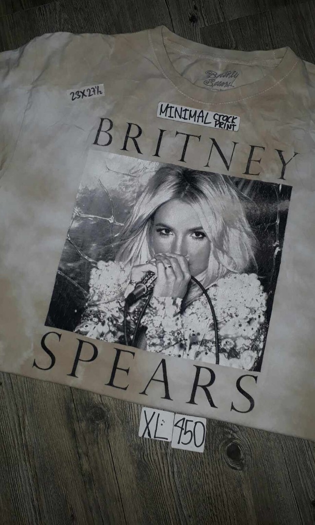 BRITNEY SPEARS, Men's Fashion, Tops & Sets, Tshirts & Polo Shirts on ...