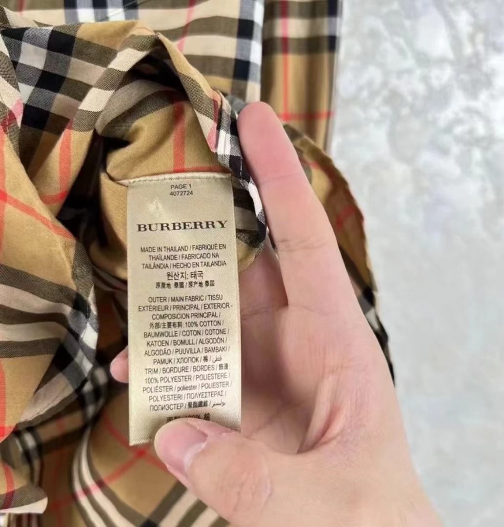 Burberry size XS XXL