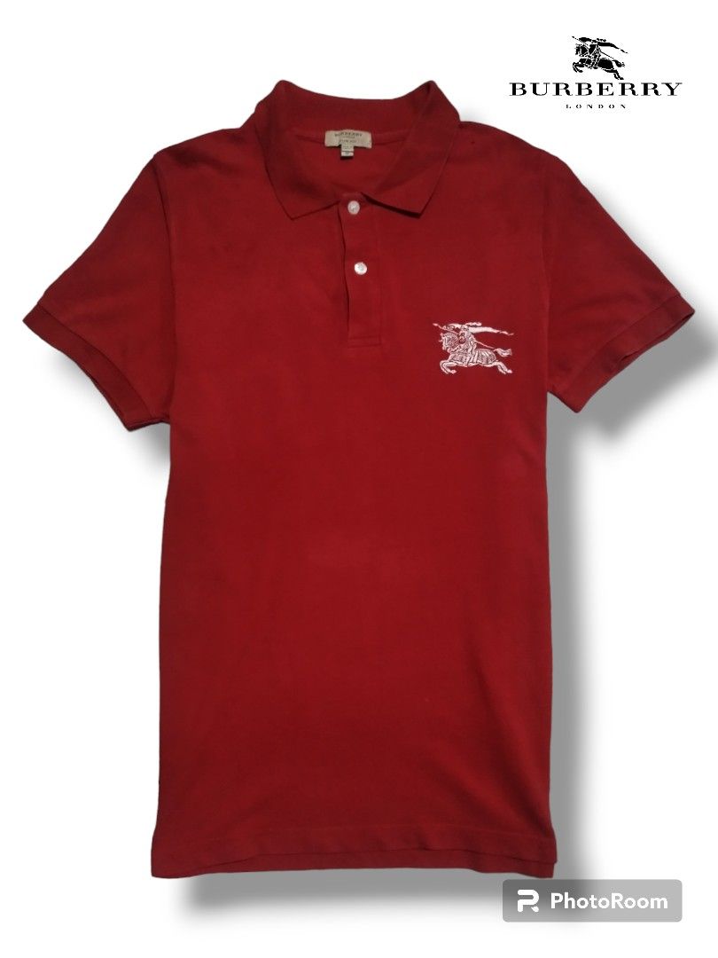 Burberry slim fit outlet polo shirt