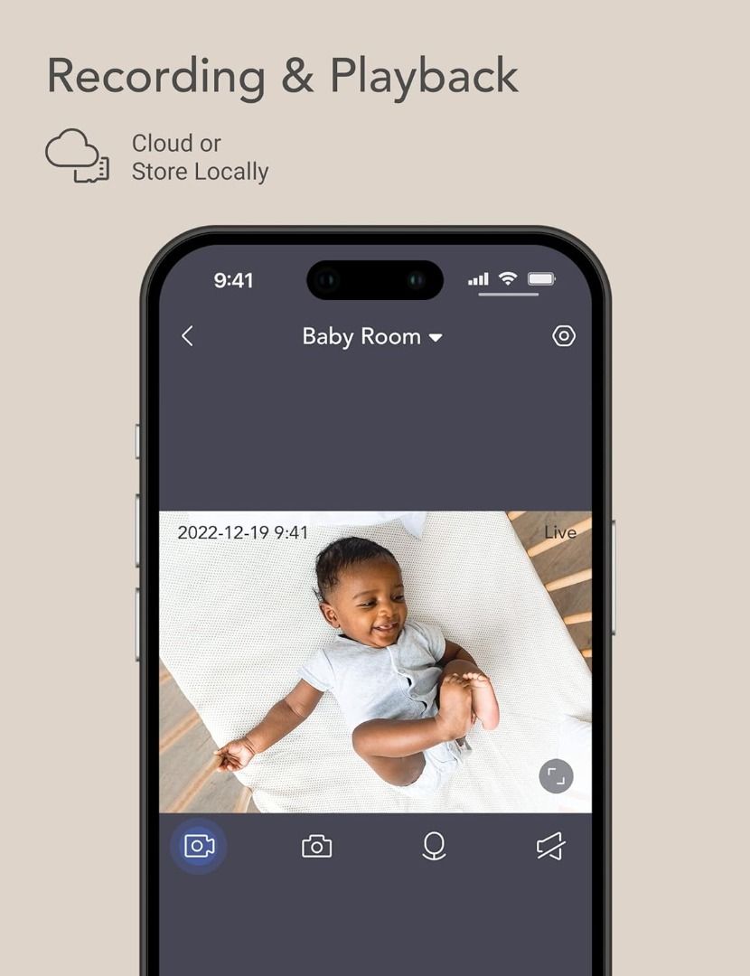 Alexa compatible cheap baby monitor