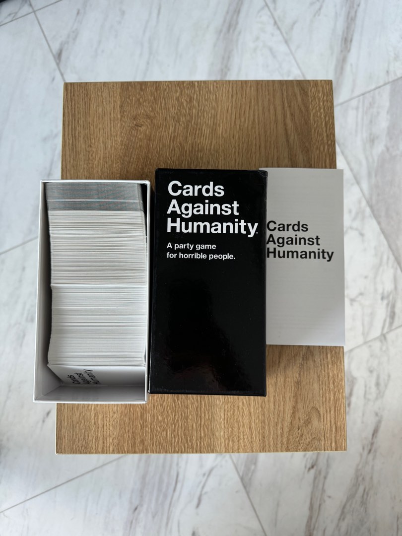 Cards Against Humanity Card Game, Hobbies & Toys, Toys & Games on Carousell