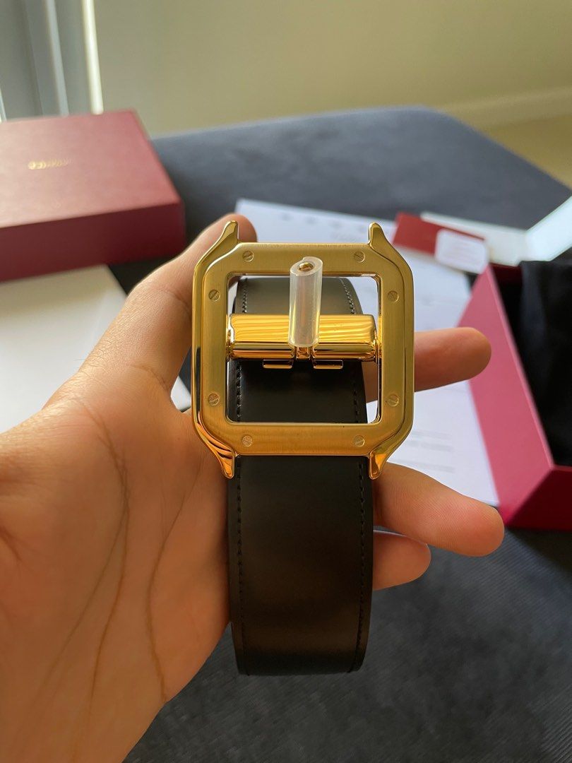 Cartier Belt Santos 3.5cm Luxury Accessories on Carousell