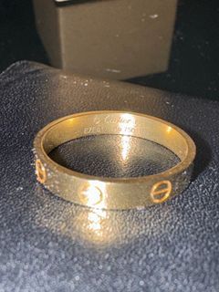 Cartier 卡地亞 LOVE RING size us 9