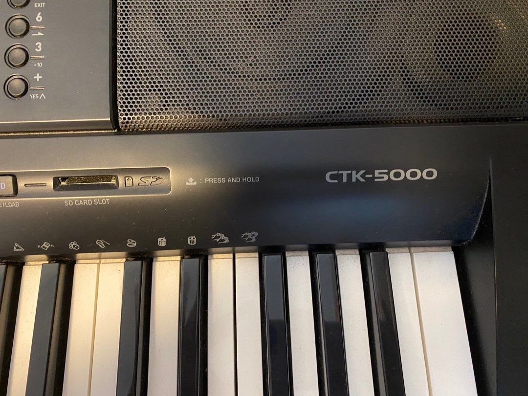 Casio CTK 5000 model Keyboard, Hobbies & Toys, Music & Media, Musical