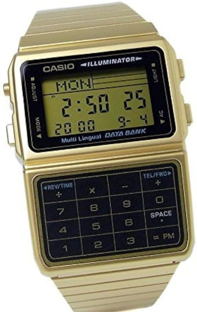 Casio databank watch Men s Fashion Watches Accessories