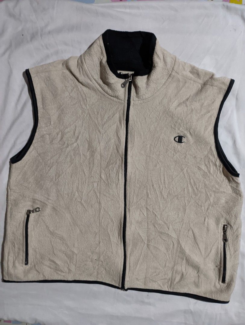 Champion deals fleece vest