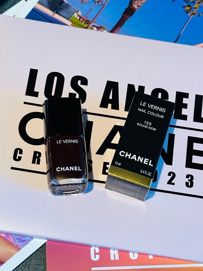 Noir Beauty 155 Nail Vernis Hands Care, on Chanel Rouge Le Colour & Carousell & NEW, Personal Nails