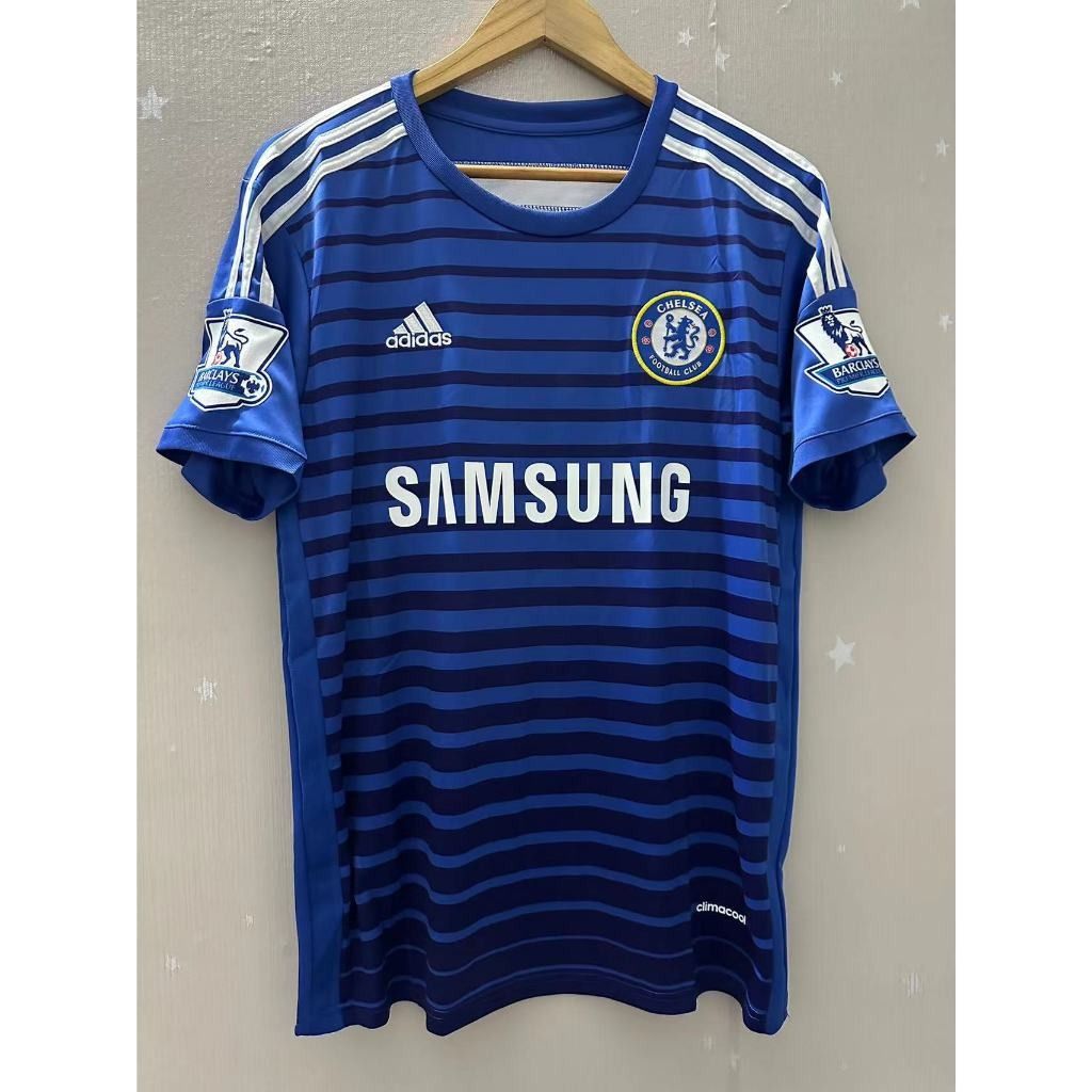 長袖ユニフォーム 14-15 Chelsea アウェイドログバDROGBA EPLチャンピオン + ドログバ＃15 長袖 チェルシー（H）05/06 ウェア