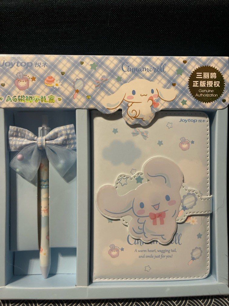 Cinnamon roll Sanrio Stationary Set, Hobbies & Toys, Stationery & Craft
