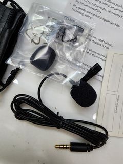 Clip On Microphone Mic Omni-directional Android Apple
