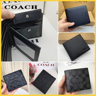 Mens coach 2024 wallet sale