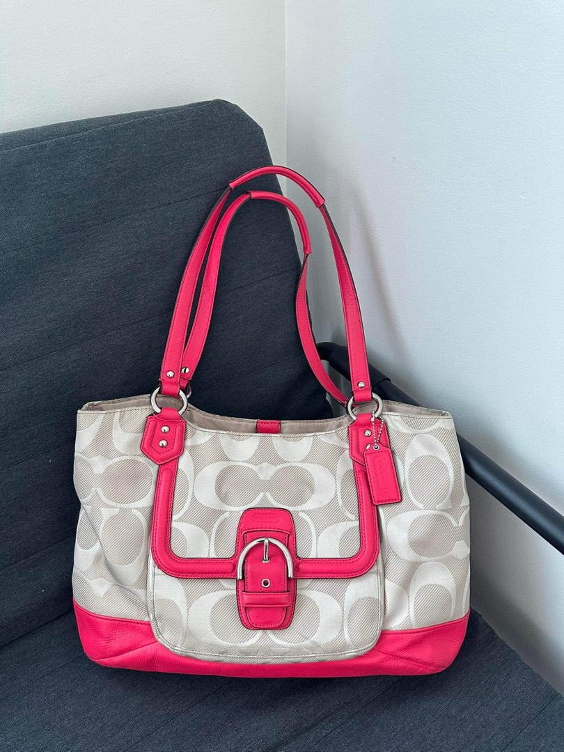 Coach (red), Luxury, Bags & Wallets on Carousell