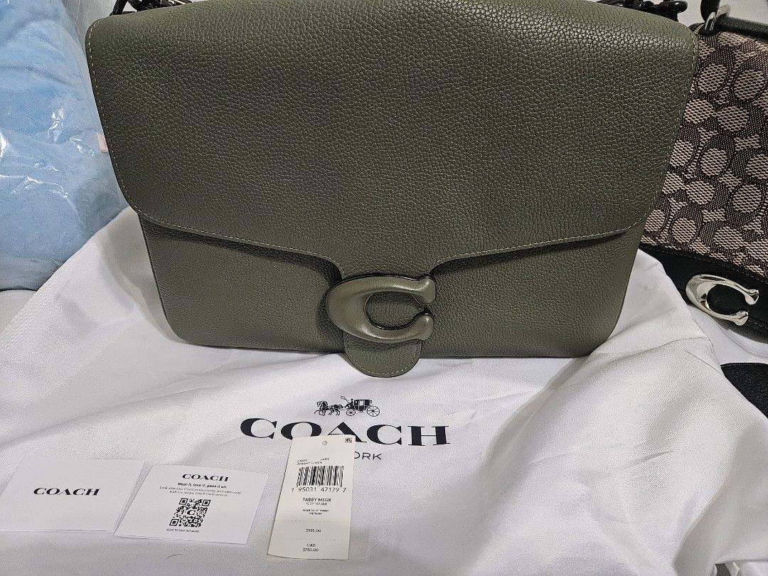 Coach tabby store 26 light fern