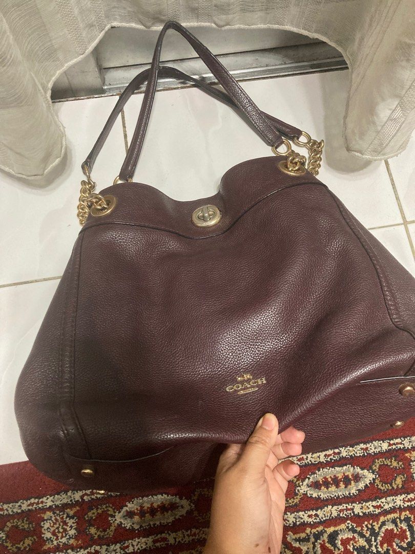 Coach Turnlock Edie Shoulder Bag Women s Fashion Bags Wallets