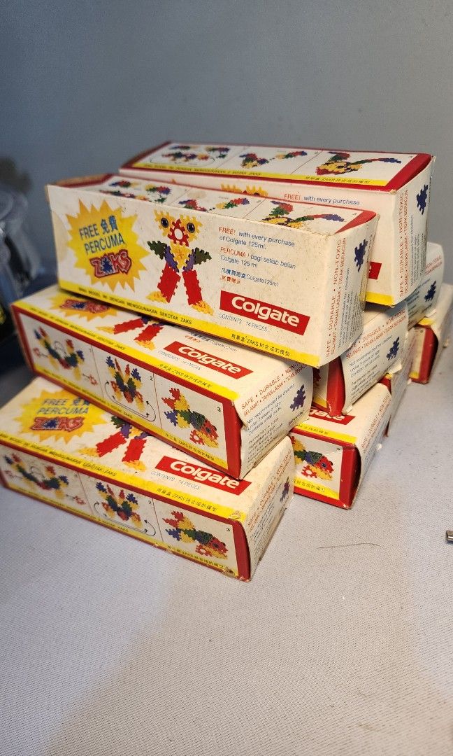 Colgate FreeGift Zaks vintage, Hobbies & Toys, Toys & Games on Carousell