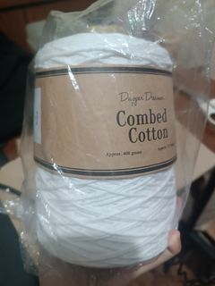 Combed cotton crochet / Dapper Dreamer brand / crochet yarn
