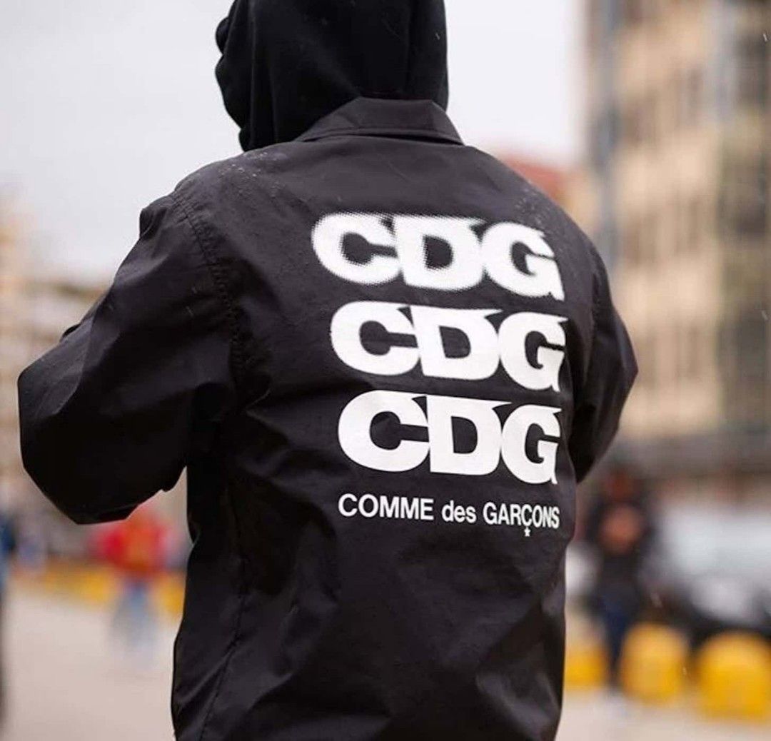 Comme des garcons coach on sale jacket black