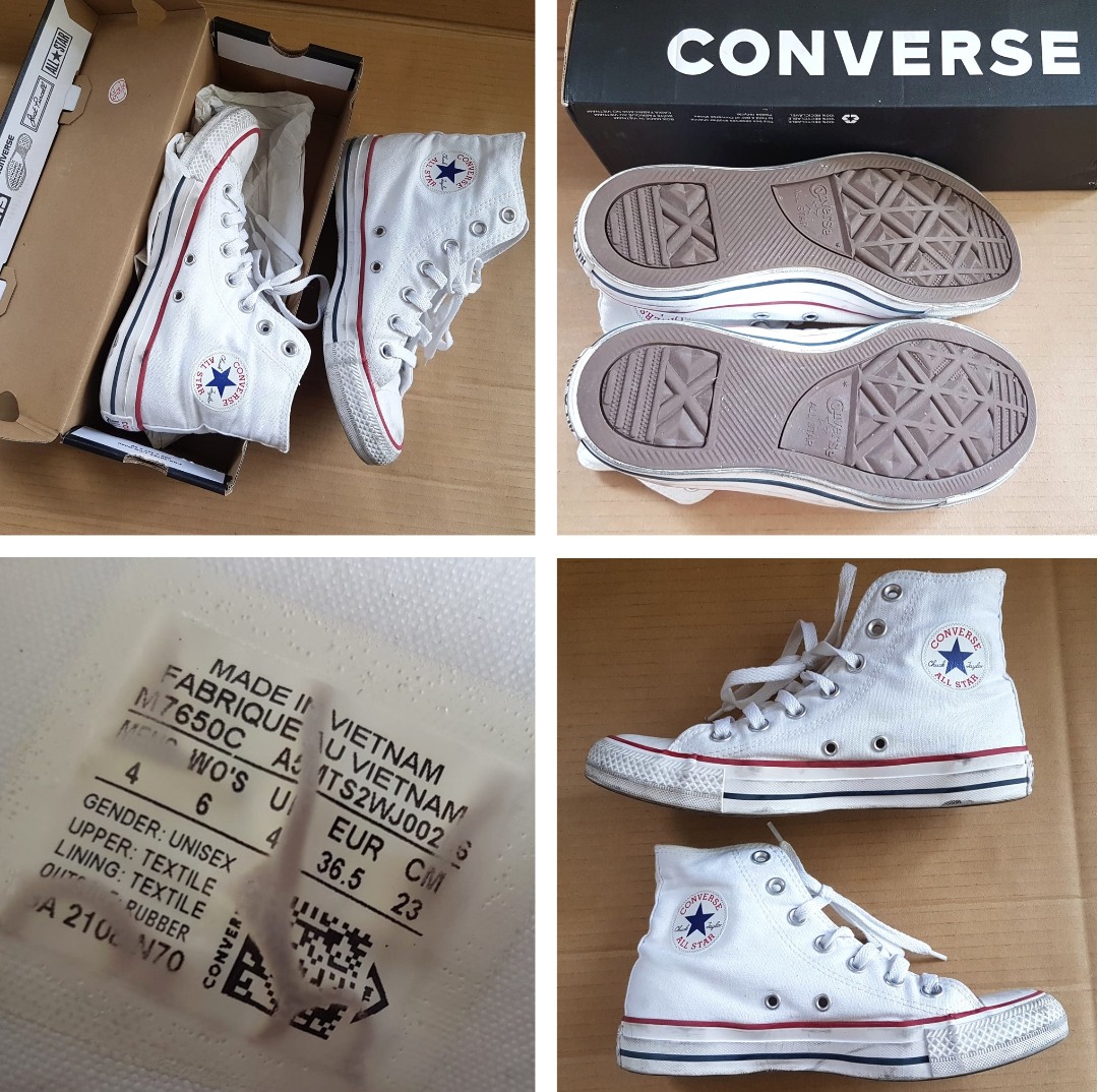 Converse Designer Sneakers US 6 UK 4 EU 36.5 Chuck Taylor All
