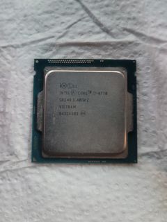 電腦cpu Intel  i7 4770