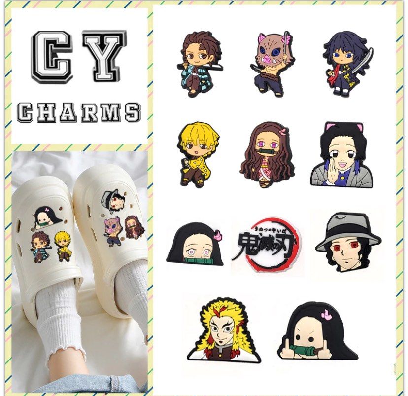 Renaika Jibbitz Anime Crocs Charms Pack - Estos Spain | Ubuy-demhanvico.com.vn