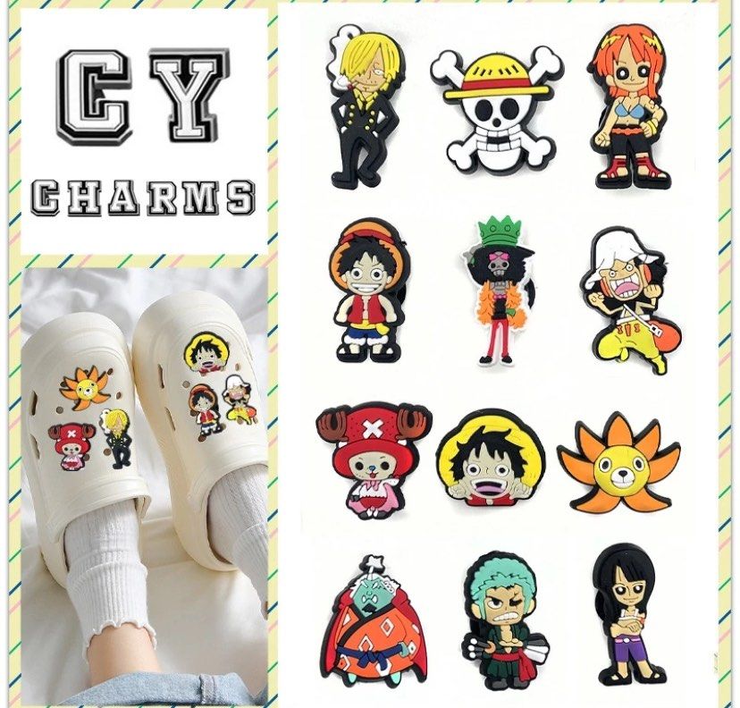 Amazon.com: 100 Pack Cartoon Anime Shoe Croc Charms for Girls Boys,Cute  Croc Charms for Kids,Random Croc Charms,for Sandals Wristband Bracelet  Decoration Accessories Gifts : Clothing, Shoes & Jewelry