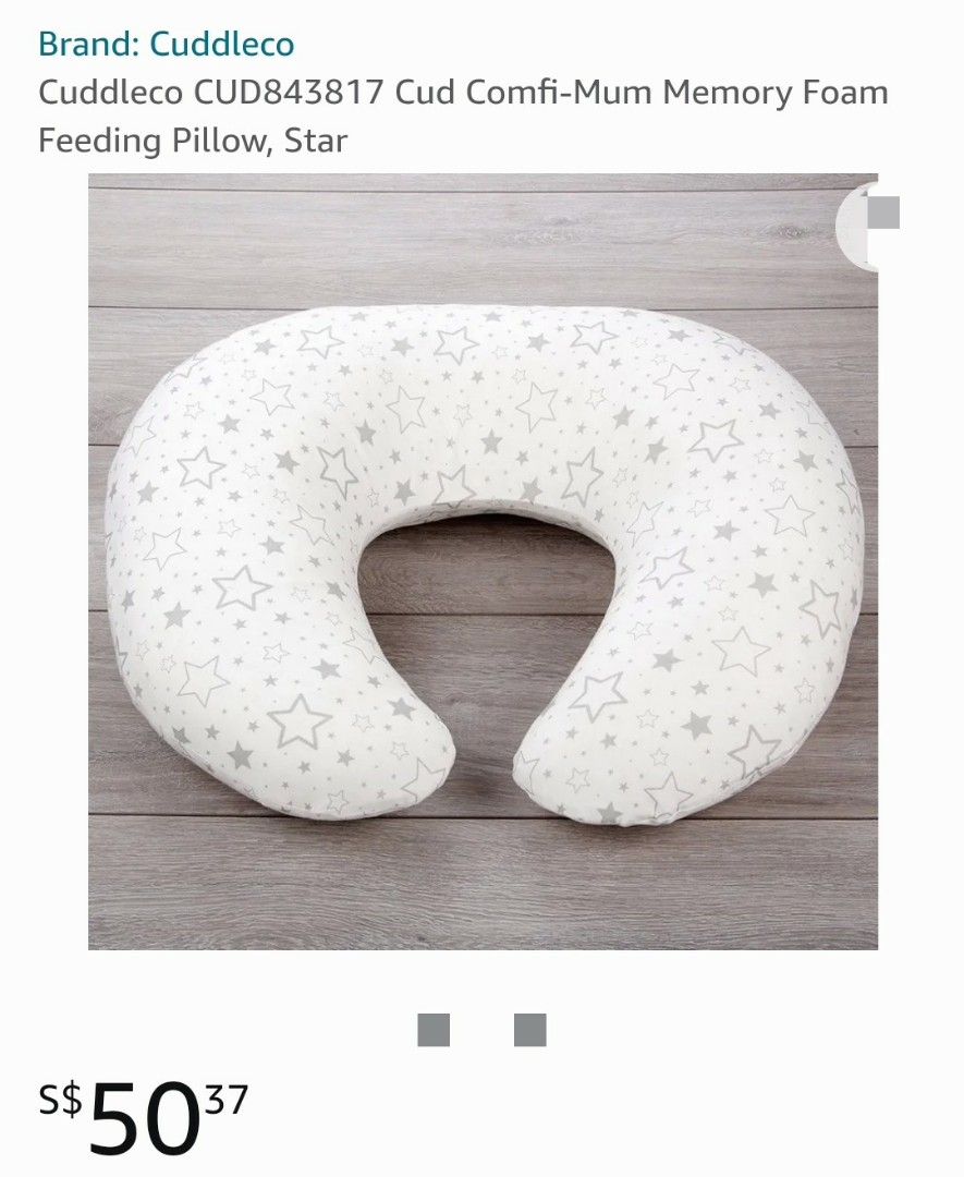 Cuddleco Comfi Mum Memory Foam Feeding Pillow