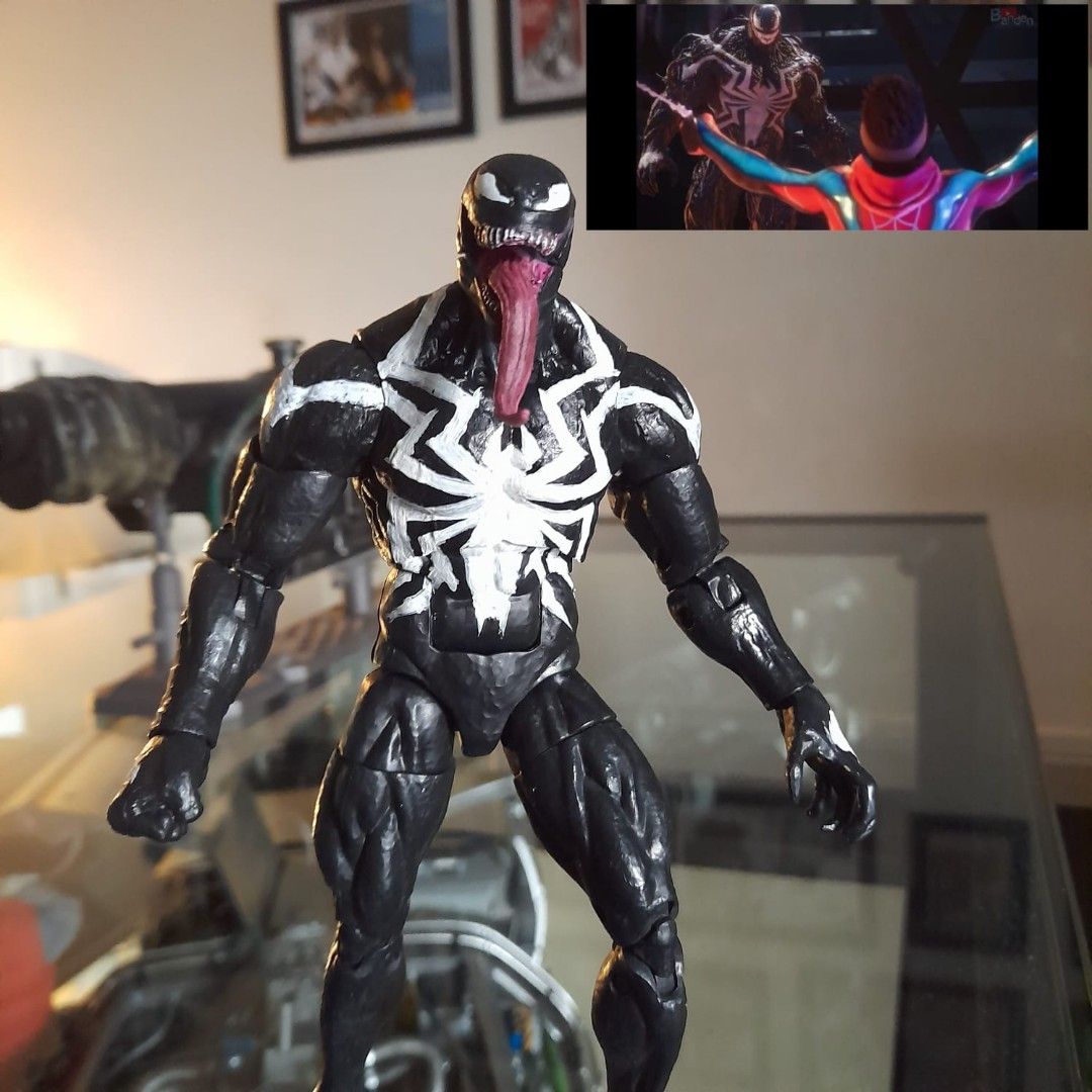 Marvel Spiderman Movie Legends Venom Action Figure 14” HUGE! LOOK! Far Away