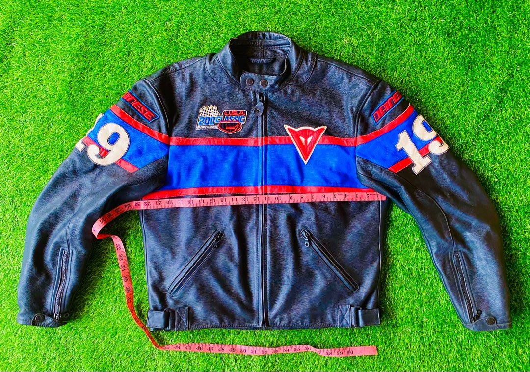 Dainese retro leather jacket 2025