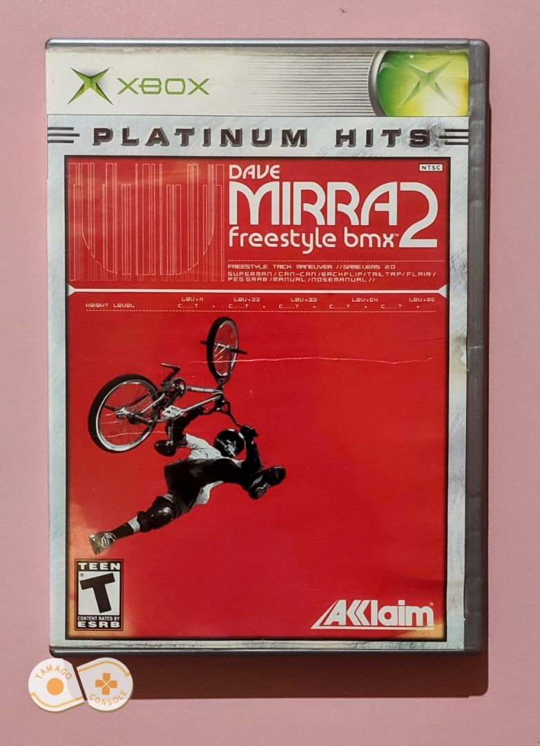 Dave Mirra Freestyle BMX 2 OG XBOX Game NTSC ENGLISH