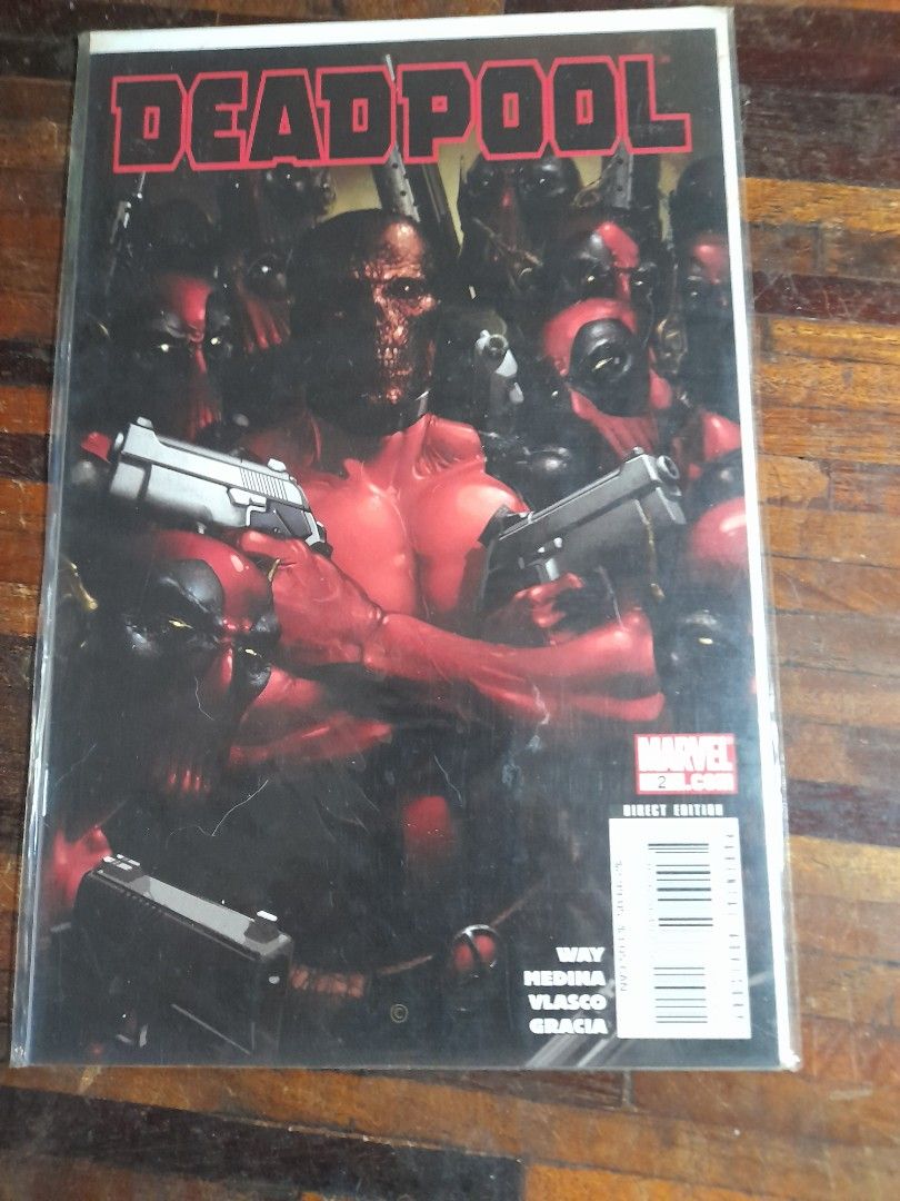 Deadpool comics issue#2 (Category: Comics & Manga) located in Makati City. Submitted by flash2000 (Listing ID 1268902809, Image 1). Description: deadpool comics issue#2 vf/f condition pick.up.thru grab/lalamove.