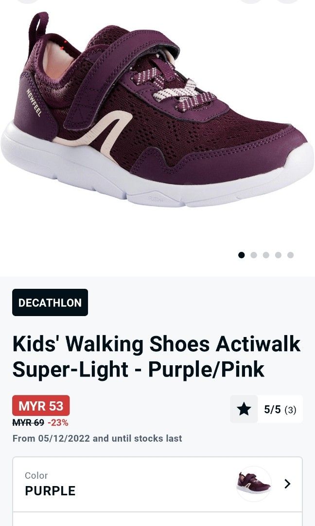 kasut hiking decathlon