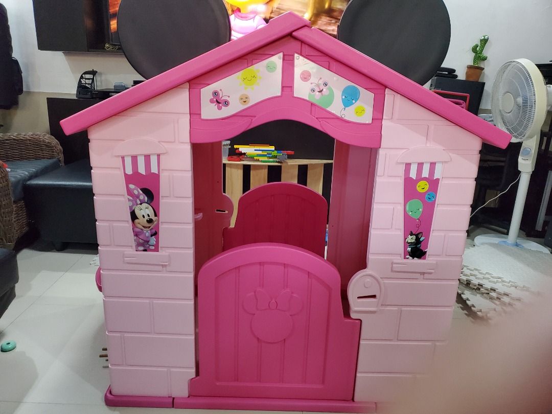 Minnie mouse sale outdoor playhouse