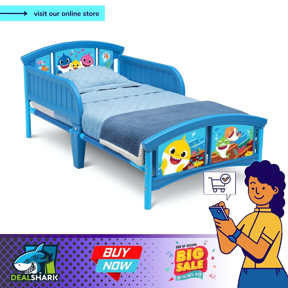 Baby shark toddler bed outlet