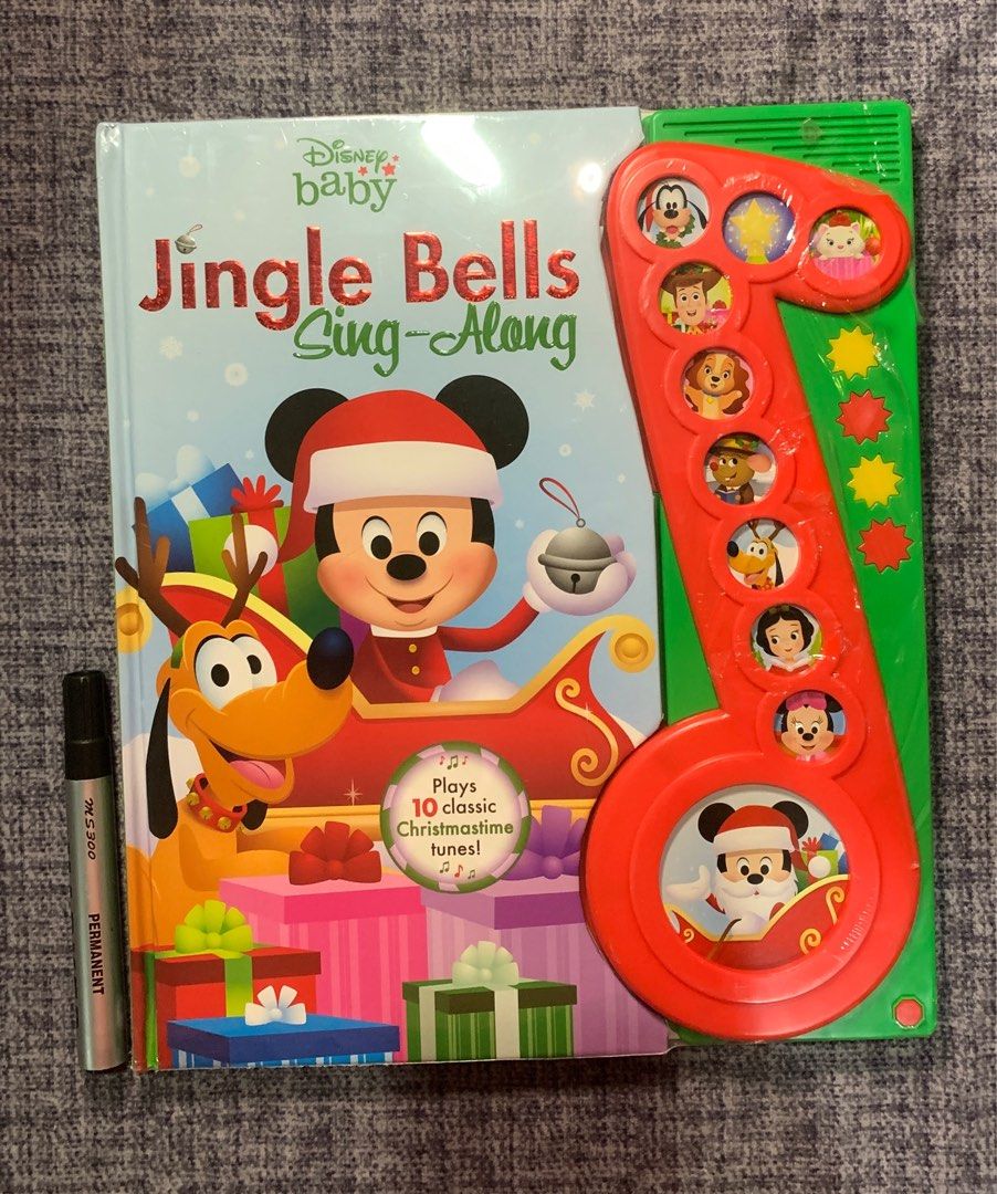Disney baby jingle bells sing along, Hobbies & Toys, Books & Magazines