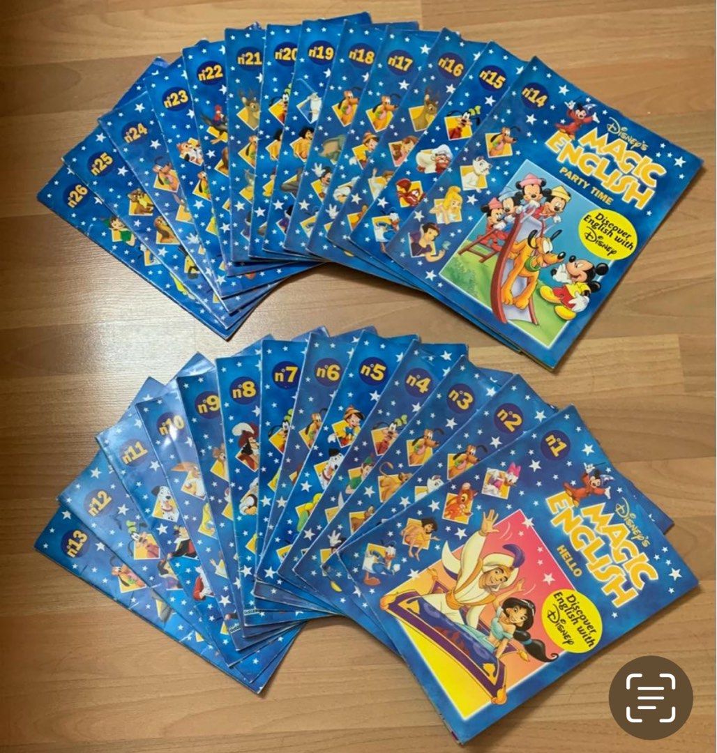 Disney Magic English set of 26 bks, Hobbies & Toys, Books