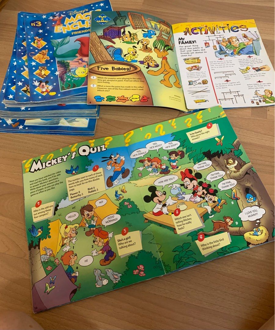 Disney Magic English set of 26 bks, Hobbies & Toys, Books