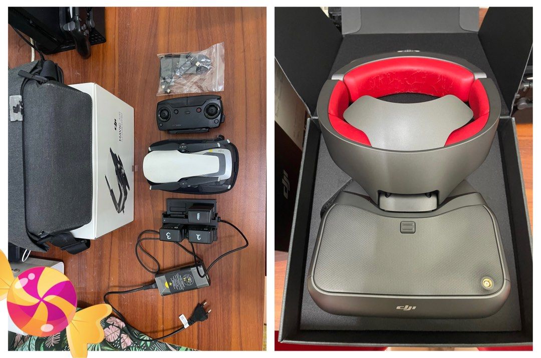 DJI Mavic Air and DJI Goggles Racing Edition