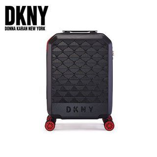 DKNY 20"  Premium Gotham Hardcase Luggage (Black/Red) with TSA Lock