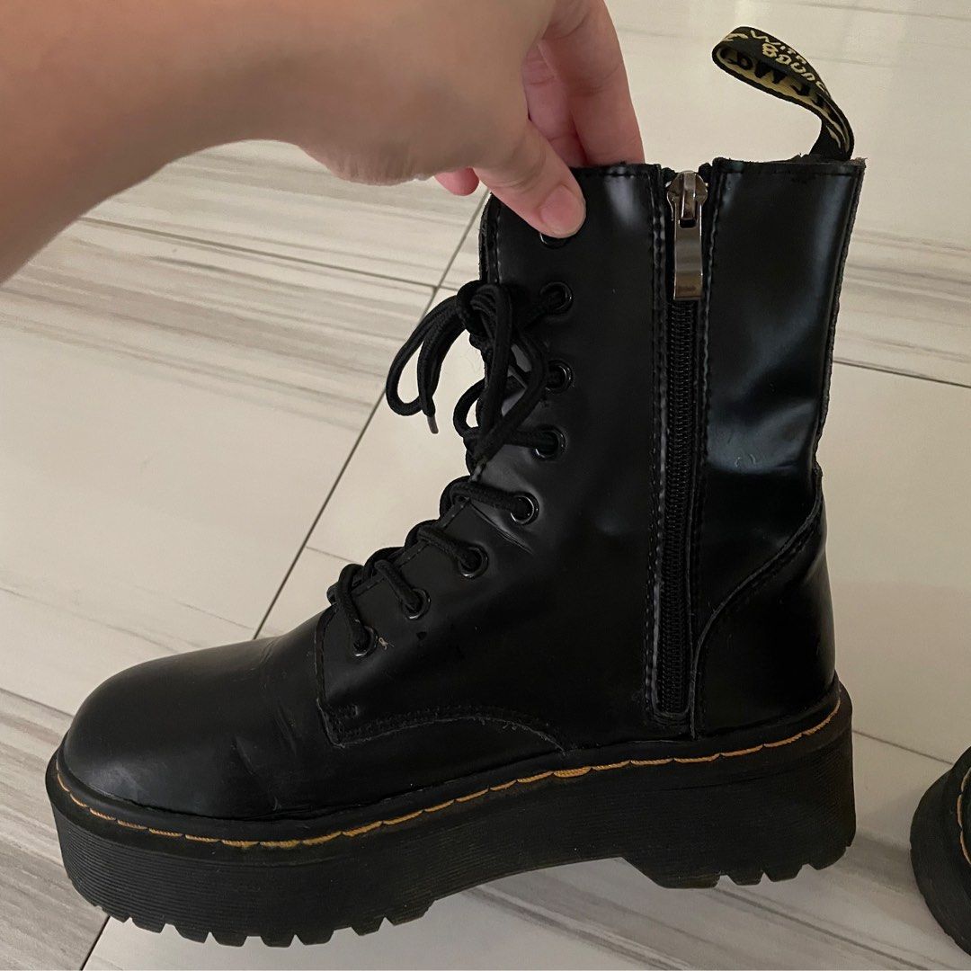 Dr. Martens Jadon Platform Boots dupe, Women's Fashion, Footwear, Boots