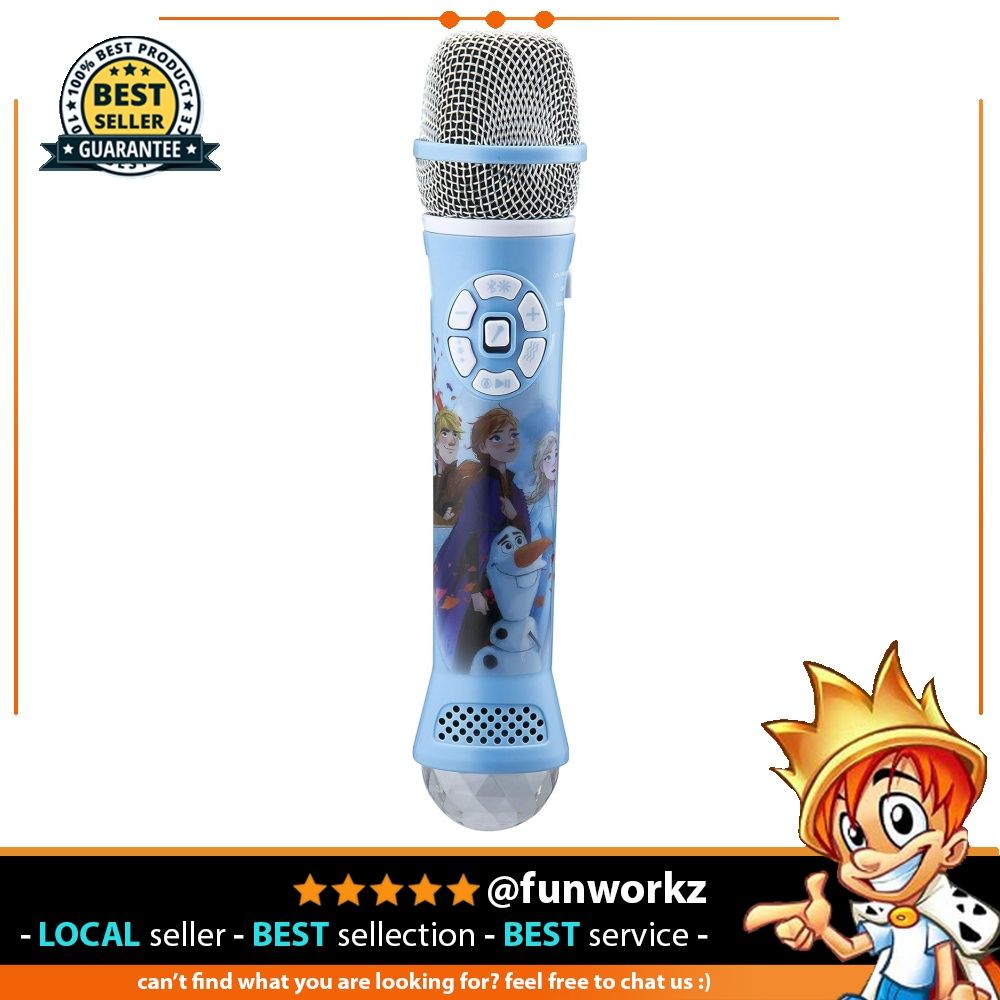 Frozen karaoke sales microphone