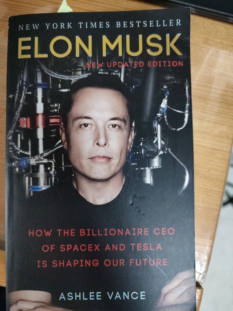 Elon Musk biography, Hobbies & Toys, Books & Magazines, Fiction & Non