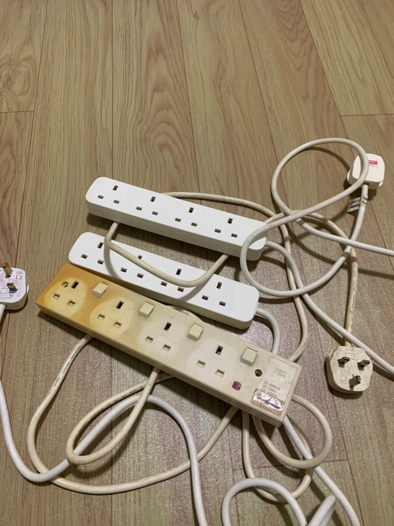 Extension Cord TV Home Appliances Electrical Adaptors Sockets On extension-cord-tv-home-appliances-electrical-adaptors-sockets-on