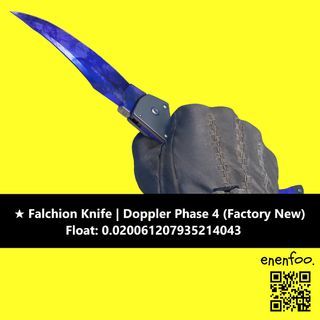 FALCHION KNIFE DOPPLER PHASE 4 FN FACTORY NEW P4 CS2 SKINS KNIVES ITEMS CSGO COUNTER STRIKE SOURCE 2 CS 1 3 P1 P2 P3