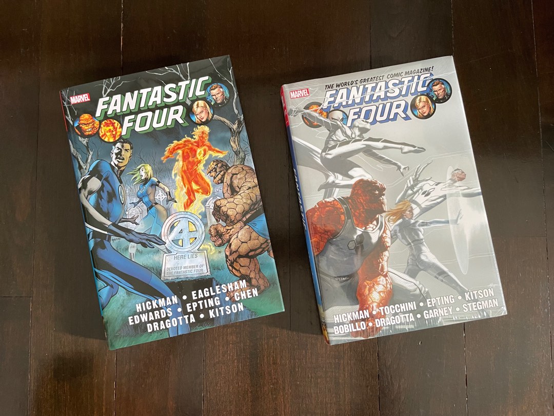 Fantastic Four by Hickman Omnibus Vol. 1 & 2, Hobbies & Toys, Books