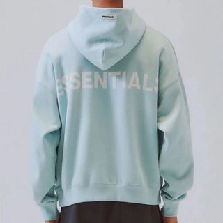 Fear Of God Essentials Pink 3m Logo Pullover Hoodie Blush