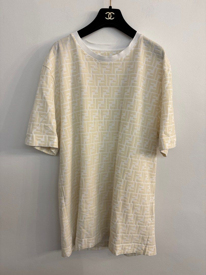Fendi oversized t shirt hot sale