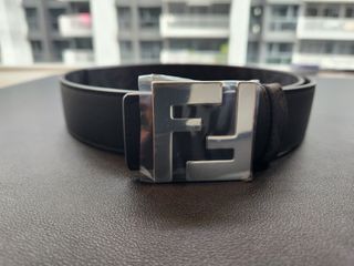 Mens fendi belt sale clearance