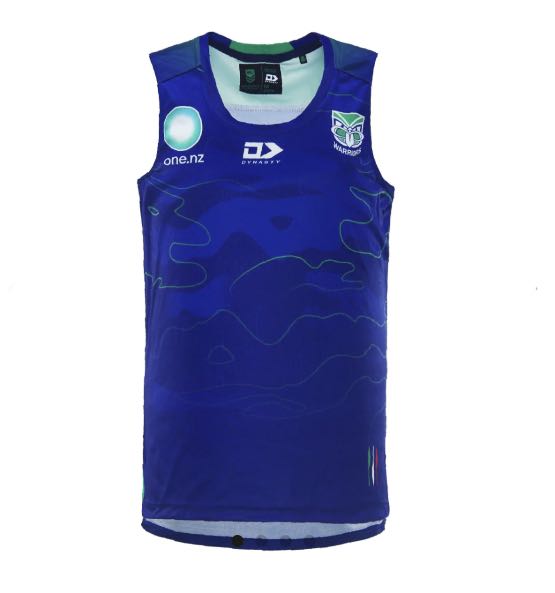 New Zealand Warriors 2024 Training Singlet, Men's Fashion, Activewear