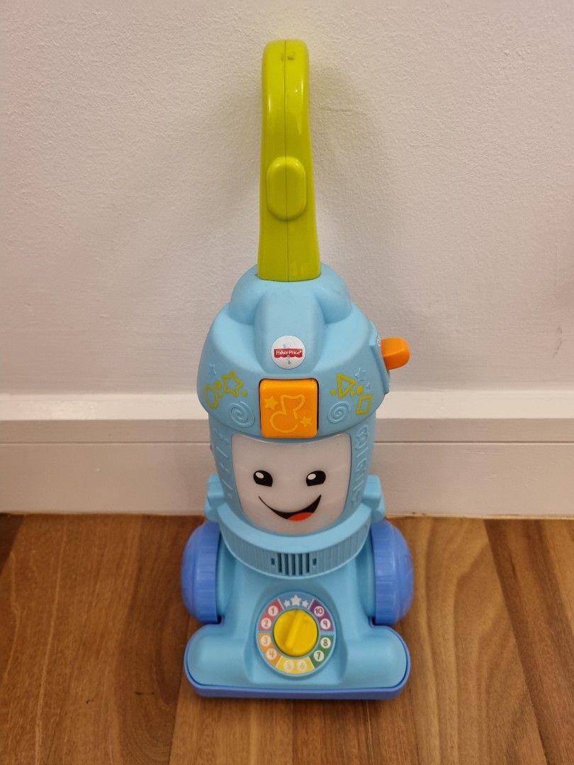 Fisher Price Toy Vacuum Music, Babies & Kids, Infant Playtime on Carousell