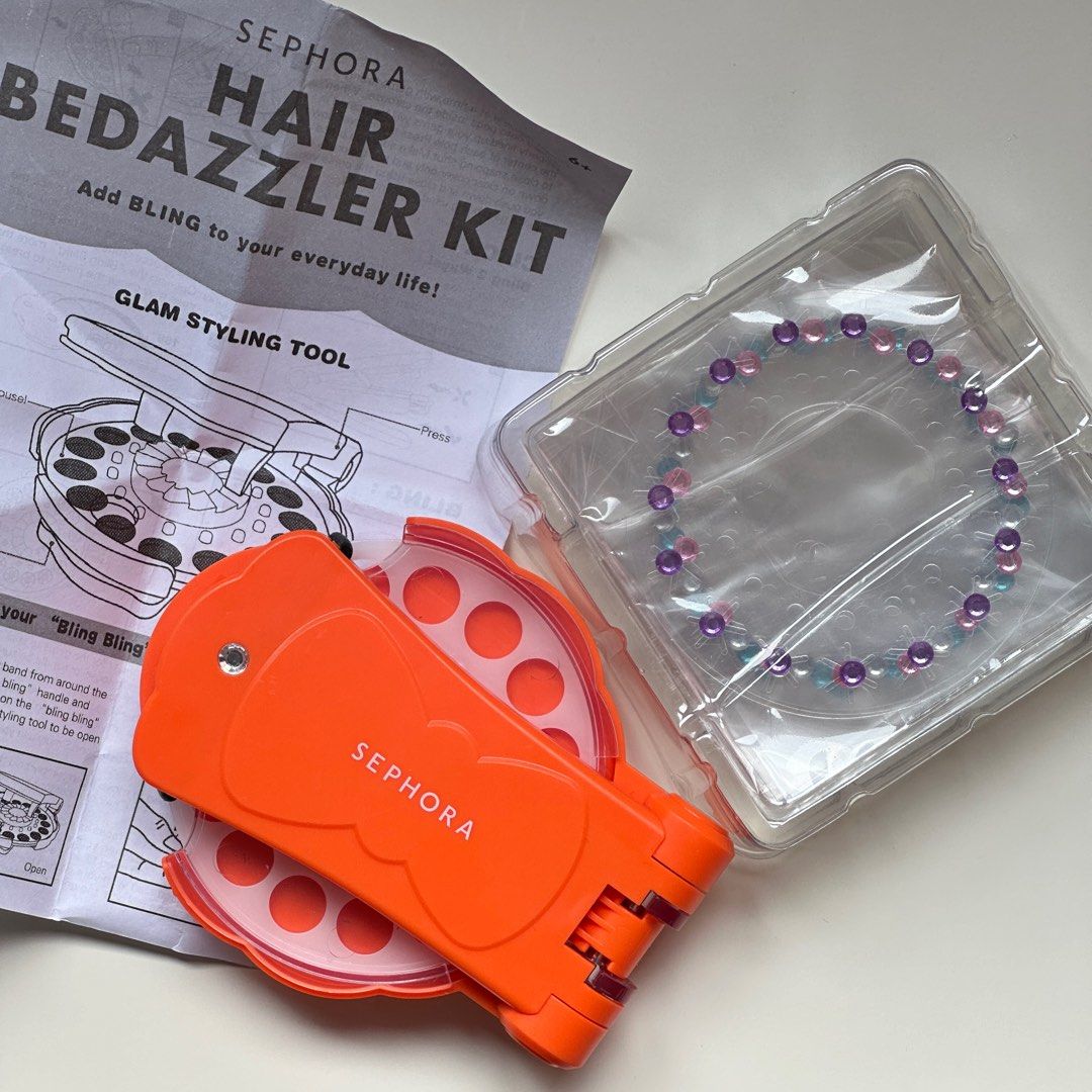 FREE GIFT) SEPHORA Hair Bedazzler Kit, Women's Fashion, Watches &  Accessories, Hair Accessories on Carousell